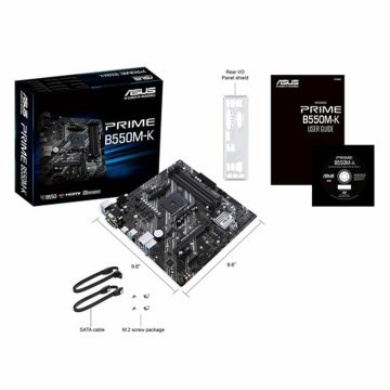 Základná Doska Asus PRIME B550M K mATX AM4 AMD B550 AMD AMD AM4