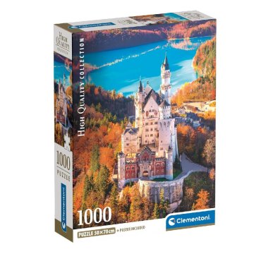 Clementoni High Quality Collection Puzzle Neuschwanstein 1000 kusov