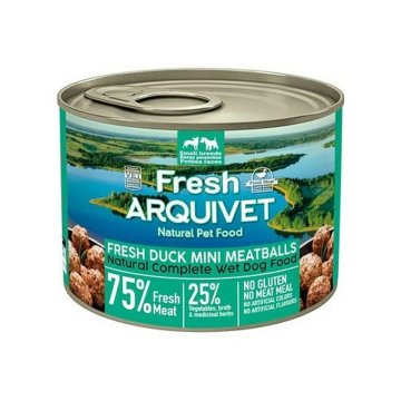 Mokré jedlo Arquivet Fresh Duck Mini Meatballs 200 g