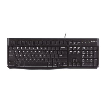 Klávesnica Logitech K120 Qwerty UK Čierna