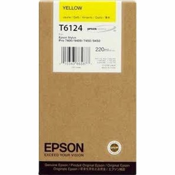 Originálne atramentové náplne Epson C13T612400 Žltá