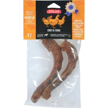 Hračka na žuvanie psa Zolux Turkey neck 100 g