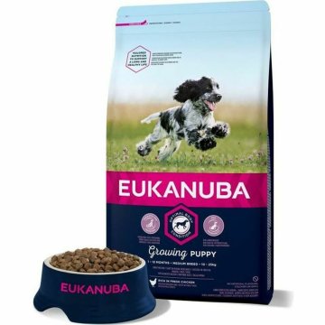 Krmivo Eukanuba PUPPY Šteňa/junior Kurča 3 Kg