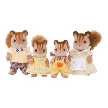 Bábiky Sylvanian Families 4172 Family Ecureuil Roux