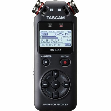 Rekordér Tascam DR-05X Modrá Čierna