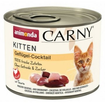 Krmivo pre mačky Animonda Carny Kitten Vtáky 200 g