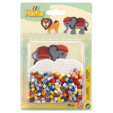 Hama nažehľovacie korálky Wild Animals Set 450 kusov