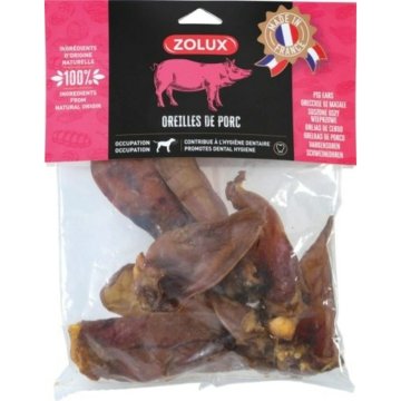 Hračka na žuvanie psa Zolux Pork ear Prasa 150 g