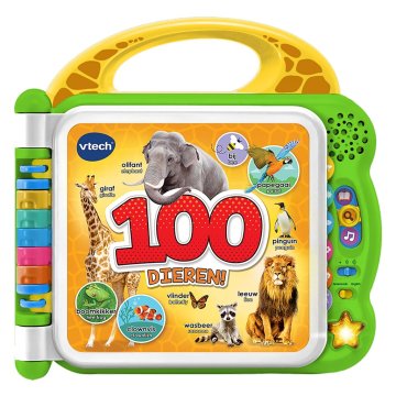 VTech Baby Mojich prvých 100 slov Zvieratá + svetlo a zvuk