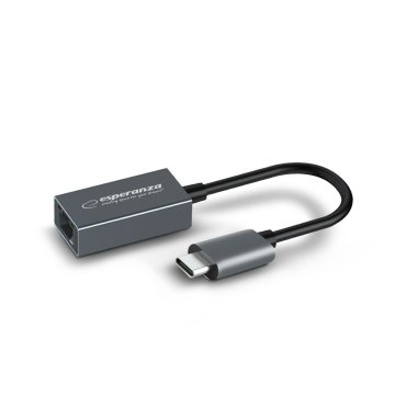 Adaptér USB-C na Ethernet Esperanza ENA102