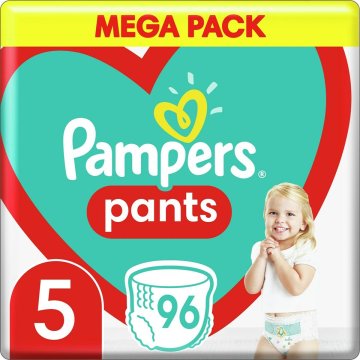 Jednorázové plienky Pampers 5 (96 kusov)