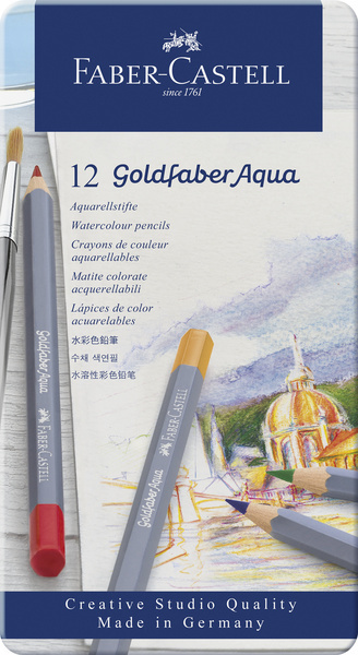 Faber Castell FC-114612 akvarelové farebné ceruzky Faber-Castell Goldfaber ceruzka 12 kusov