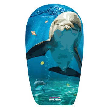 Alert Splash Bodyboard s potlačou delfínov 84 cm EPS