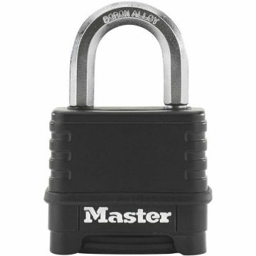 Kombinačný zámok Master Lock M178EURD Oceľ Zinok Čierna