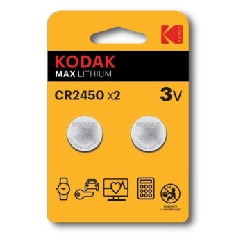 Batérie Kodak CR2450 3 V (2 kusov)