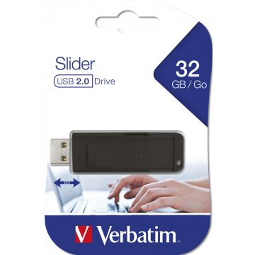 USB flash disk Verbatim 98697 Čierna 32 GB