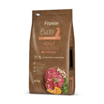 Krmivo Fitmin Purity GF Adult Beef Dospelý Teľacie mäso 12 kg