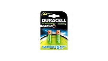 Duracell AA 2400mAh vopred nabité dobíjacie batérie 2 kusy