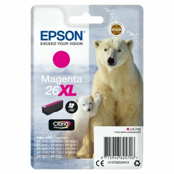 Originálne atramentové náplne Epson EP62570 Purpurová