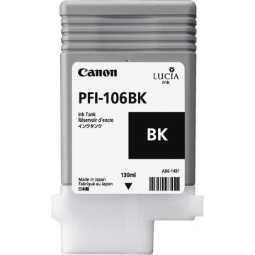 Originálne atramentové náplne Canon PFI-106 BK Čierna