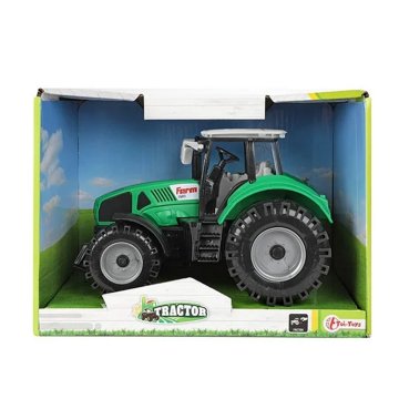 Traktor 19 cm Zelený