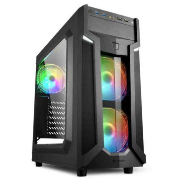 Počítačová skriňa ATX v prevedení midi-tower Sharkoon VG6-W RGB Čierna