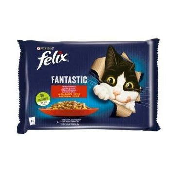 Krmivo pre mačky Purina Fantastic Baránok Králik 340 g