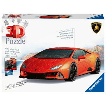 3D Puzzle Ravensburger Lamborghini 25 cm Automobil 108 Kusy