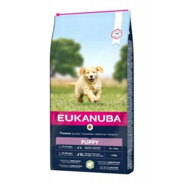 Krmivo Eukanuba Puppy Šteňa/junior Baránok Ryža 12 kg