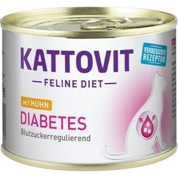 Krmivo pre mačky Kattovit Feline Diet Diabetes Kurča 185 g