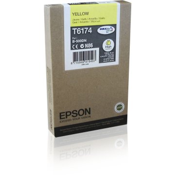 Originálne atramentové náplne Epson C13T617400 Žltá Čierna