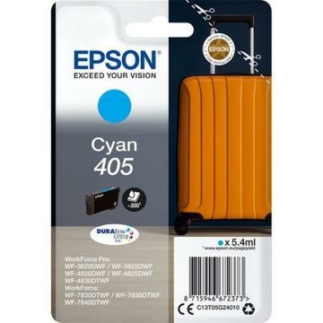 Originálne atramentové náplne Epson C13T05G24010 Azúrová