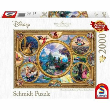 Puzzle Schmidt Spiele Disney Dreams Collection 2000 Kusy