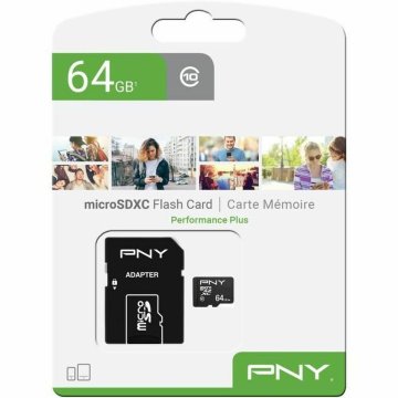 Micro SD karta PNY P-SDU64G10PPL-GE Performance Plus C10 64 GB