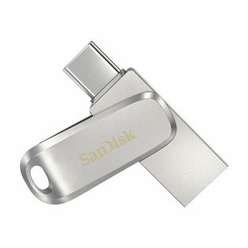 USB flash disk SanDisk Ultra Dual Drive Luxe Oceľ 256 GB (1 kusov)