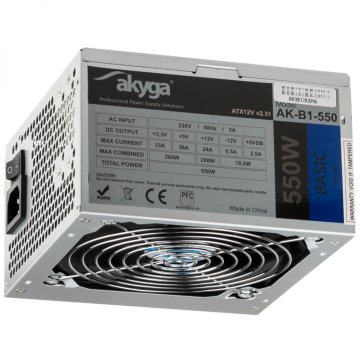 Napájací Zdroj Akyga AK-B1-550 ATX 550 W