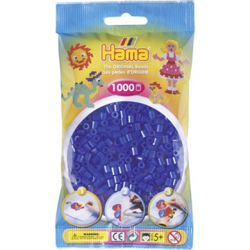 Hama nažehľovacie korálky Hama 1000 ks Blue Neon