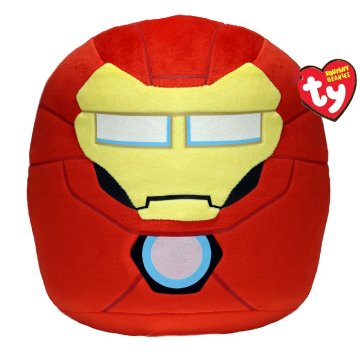 Čiapky TY Squishy Marvel Iron Man 31 cm