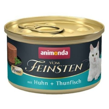 Krmivo pre mačky Animonda Vom Feinsten Mousse Kurča Tuniak Ryby 85 g