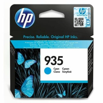 Originálne atramentové náplne HP Cartucho de tinta original HP 935 cian Azúrová