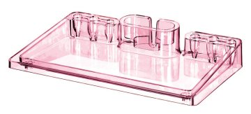 HAN HA-17470-76 Organizér na stôl I-Step Transparent Bright Pink