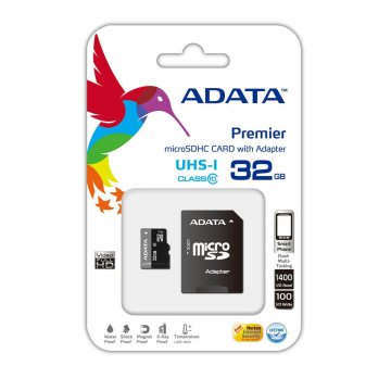 Pamäťová karta Micro SD s adaptérom Adata CLASS10 32 GB