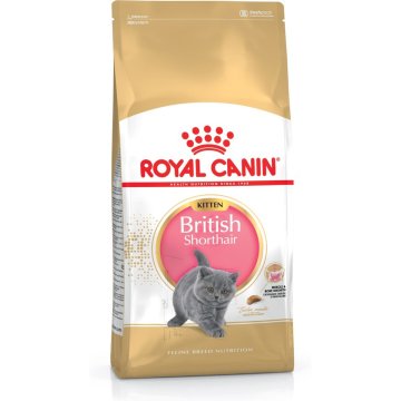 Krmivo pre mačky Royal Canin British Shorthair Kitten Kurča Rastlinný Vtáky 2 Kg