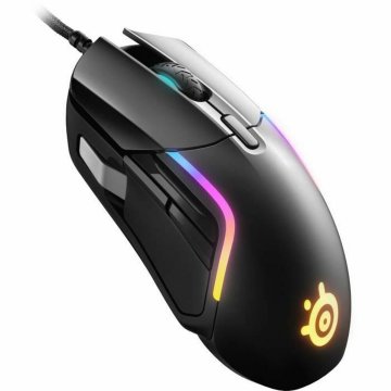 Myš SteelSeries Rival 5 Čierna Gaming S káblom LED Svetlá