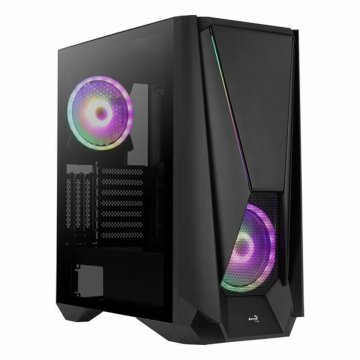 Počítačová skriňa ATX v prevedení midi-tower Aerocool VISORBK LED RGB Čierna