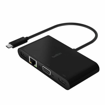 USB rozbočovač Belkin AVC004BTBK Čierna