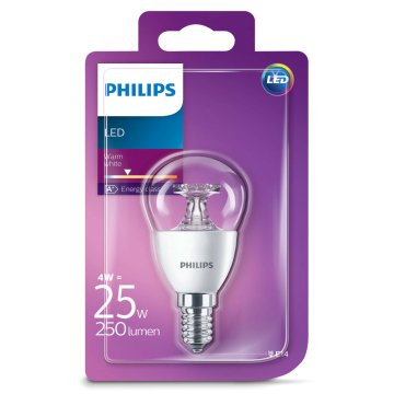 Philips 8718696454718 4W (5W) E14 ND guľová LED lampa