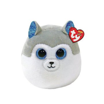 TY Squish A Boo Cuddly Vankúš Husky Slush 8 cm