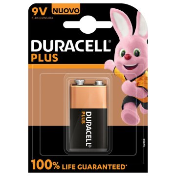 Alkalická batéria DURACELL 9 V