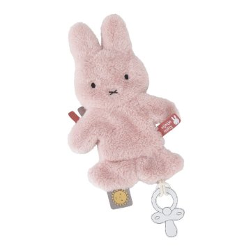 Miffy Fluffy Utierka na cumlík ružová